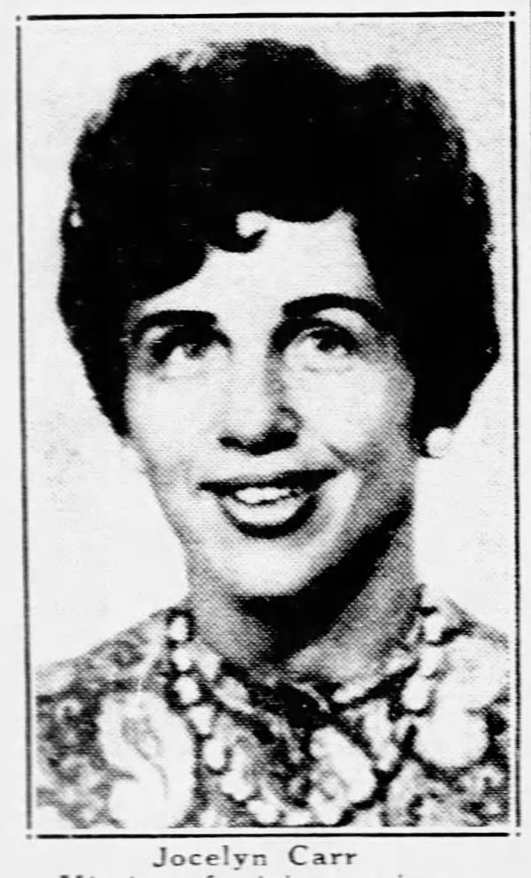 Jocelynn Carr 1964 murder New York